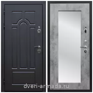 Двери МДФ для квартиры, Дверь входная Армада Эврика МДФ 10 мм ФЛ-58 / МДФ 16 мм ФЛЗ пастораль Бетон темный