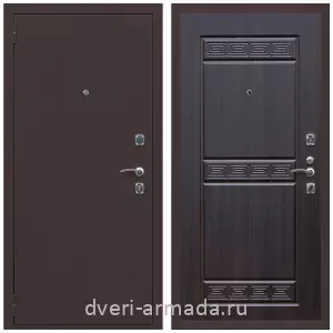 Входные двери Эврика, Дверь входная Армада Комфорт Антик медь / ФЛ-242 Эковенге