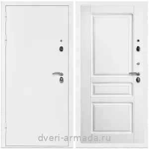 Белые, Дверь входная Армада Оптима Белая шагрень / ФЛ-243 Ясень белый