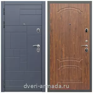 Двери МДФ для квартиры, Дверь входная Армада Аккорд МДФ 10 мм / МДФ 16 мм ФЛ-140 Мореная береза