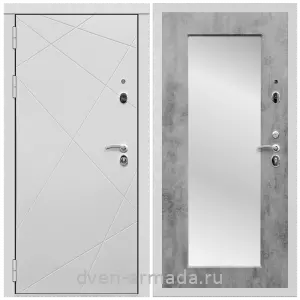Заводские входные двери, Дверь входная Армада Тесла МДФ 16 мм / МДФ 16 мм ФЛЗ-Пастораль, Бетон темный
