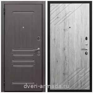 Утепленные металлические двери с отделкой МДФ, Дверь входная Армада Экстра ФЛ-243 Эковенге / ФЛ-143 Рустик натуральный