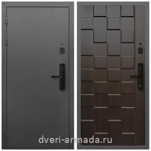 Антивандальные, Антивандальная металлическая  умная входная смарт-дверь Армада Гарант Kaadas S500/ МДФ 16 мм ОЛ-39 Эковенге