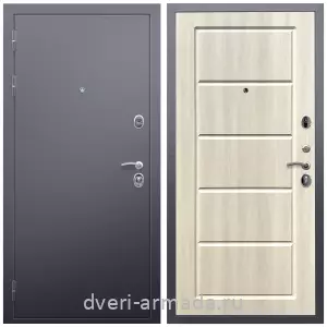 Темные входные двери, Дверь входная Армада Люкс Антик серебро / ФЛ-39 Венге светлый утепленная со вставкой в новостройку