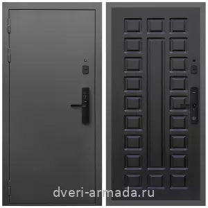 С порошковым напылением, Умная входная смарт-дверь Армада Гарант Kaadas S500/ ФЛ-183 Венге