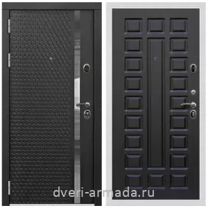 Входные двери черная шагрень, Дверь входная Армада Престиж Белая шагрень МДФ 16 мм ФЛН - 501 / МДФ 16 мм ФЛ-183 Венге