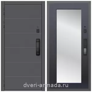 Правые входные двери, Дверь входная Армада Роуд МДФ 10 мм Kaadas K9 / МДФ 16 мм ФЛЗ-Пастораль, Венге