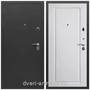 Входные двери Шелк, Дверь входная Армада Престиж Черный шелк / ФЛ-119 Белый матовый
