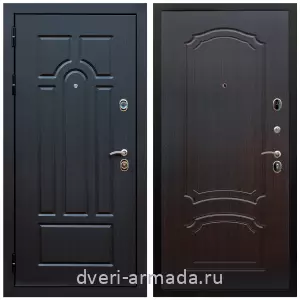 Входные двери МДФ с двух сторон, Дверь входная Армада Эврика ФЛ-58 / ФЛ-140 Венге