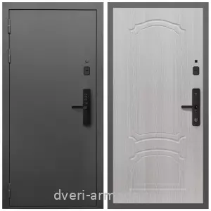 Одностворчатые входные двери, Умная входная смарт-дверь Армада Гарант Kaadas S500/ МДФ 6 мм ФЛ-140 Дуб белёный
