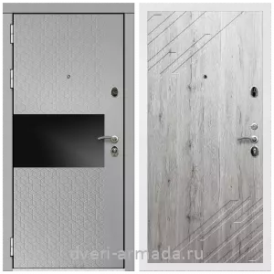 Светлые входные двери, Дверь входная Армада Престиж Белая шагрень МДФ 16 мм Милк рикамо софт / ФЛ-143 Рустик натуральный