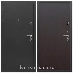 Черные входные двери, Металлическая дверь входная Армада Престиж Черный шелк / ПЭ Венге