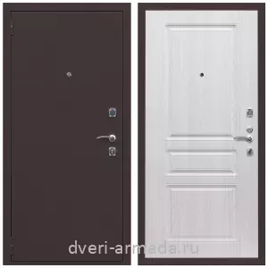 Входные двери в Подольске, Дверь входная Армада Комфорт Антик медь / ФЛ-243 Дуб белёный