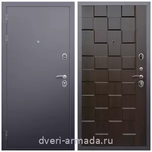 2 контура, Дверь входная Армада Люкс Антик серебро / МДФ 16 мм ОЛ-39 Эковенге