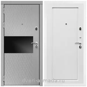 Входные двери толщиной 1.5 мм, Дверь входная Армада Престиж Белая шагрень МДФ 16 мм Милк рикамо софт / МДФ 16 мм ФЛ-119 Ясень белый