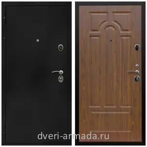Входные двери черная шагрень, Дверь входная Армада Престиж Черная шагрень / ФЛ-58 Морёная берёза