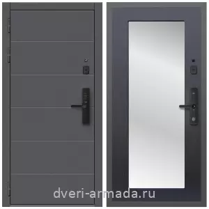 Входные двери с зеркалом и теплоизоляцией, Дверь входная Армада Роуд МДФ 10 мм Kaadas S500 / МДФ 16 мм ФЛЗ-Пастораль, Венге