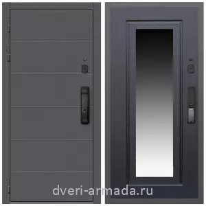 Правые входные двери, Дверь входная Армада Роуд МДФ 10 мм Kaadas K9 / МДФ 16 мм ФЛЗ-120 Венге