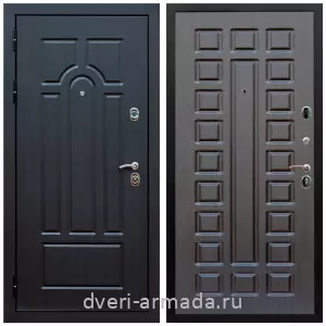 Входные двери венге, Дверь входная Армада Эврика ФЛ-58 / ФЛ-183 Венге утепленная