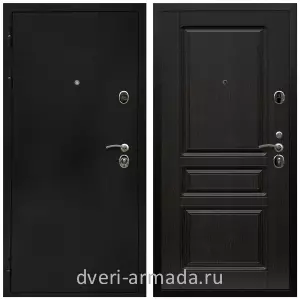 Входные двери черная шагрень, Дверь входная Армада Престиж Черная шагрень / ФЛ-243 Венге