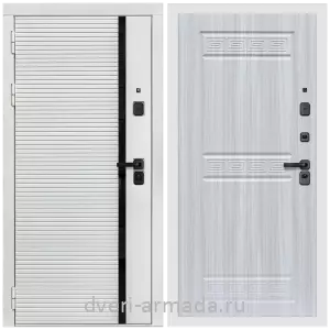 Дверь входная Армада Каскад WHITE МДФ 10 мм / МДФ 10 мм ФЛ-242 Сандал белый
