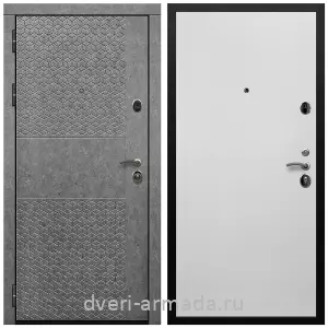 Входные двери графит, Дверь входная Армада Престиж Черная шагрень МДФ 16 мм Штукатурка графит ФЛС - 502 / МДФ 10 мм Гладкая белый матовый