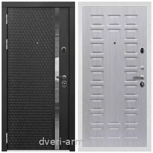Входные двери черная шагрень, Дверь входная Армада Престиж Белая шагрень МДФ 16 мм ФЛН - 501 / МДФ 16 мм ФЛ-183 Дуб беленый