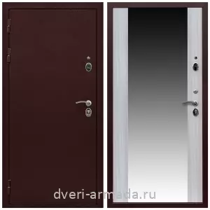 Антивандальные, Антивандальная металлическая  дверь входная Армада Престиж 2 Антик медь / МДФ 16 мм СБ-16 Сандал белый