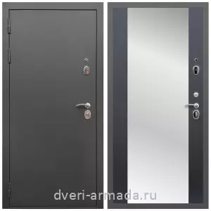 Входные двери с зеркалом и теплоизоляцией, Дверь входная Армада Гарант / СБ-16 Венге