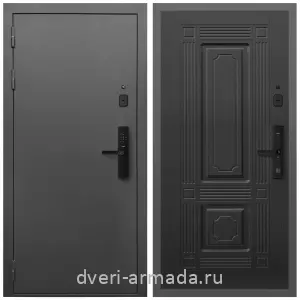 Входные двери Экстра, Умная входная смарт-дверь Армада Гарант Kaadas S500/ МДФ 6 мм ФЛ-2 Венге