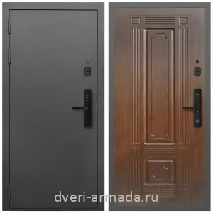 Двери со склада, Умная входная смарт-дверь Армада Гарант Kaadas S500/ МДФ 6 мм ФЛ-2 Мореная береза