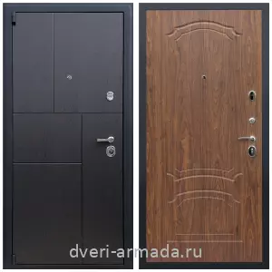 Толстые входные двери, Дверь входная Армада Бастион ФЛ-290 Дуб фактурный шоколад / ФЛ-140 Морёная берёза