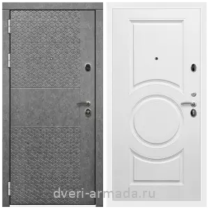Входные двери Роял Вуд, Дверь входная Армада Престиж Белая шагрень МДФ 16 мм Штукатурка графит ФЛС - 502 / МС-100 Белый матовый
