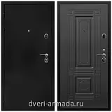 Дверь входная Армада Престиж Черная шагрень / ФЛ-2 Венге