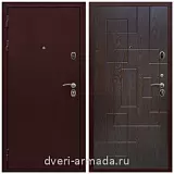 Дверь входная Армада Престиж Антик медь / ФЛ-57 Дуб шоколад