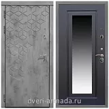 Дверь входная Армада Квадро Бетон тёмный / ФЛЗ-120 Венге