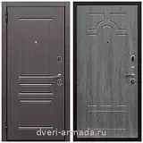 Дверь входная со звукоизоляцией Армада Экстра ФЛ-243 Эковенге / ФЛ-58 Дуб Филадельфия графит