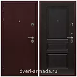 Дверь входная Армада Престиж 2 Антик медь / ФЛ-243 Венге