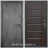 Дверь входная Армада Лофт ФЛ-291 Бетон тёмный / ФЛ-102 Эковенге