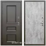 Дверь входная уличная в дом Армада Фаренгейт / ПЭ Цемент светлый