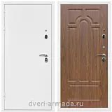 Дверь входная Армада Оптима Белая шагрень / ФЛ-58 Мореная береза